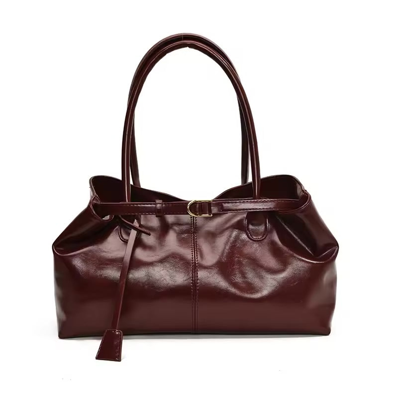 Joan Satchel Bag - Ma Cherie Red Preorder