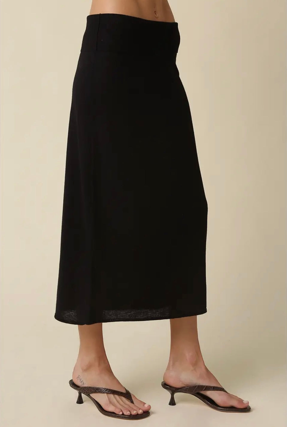The Maxi Skirt - Noir