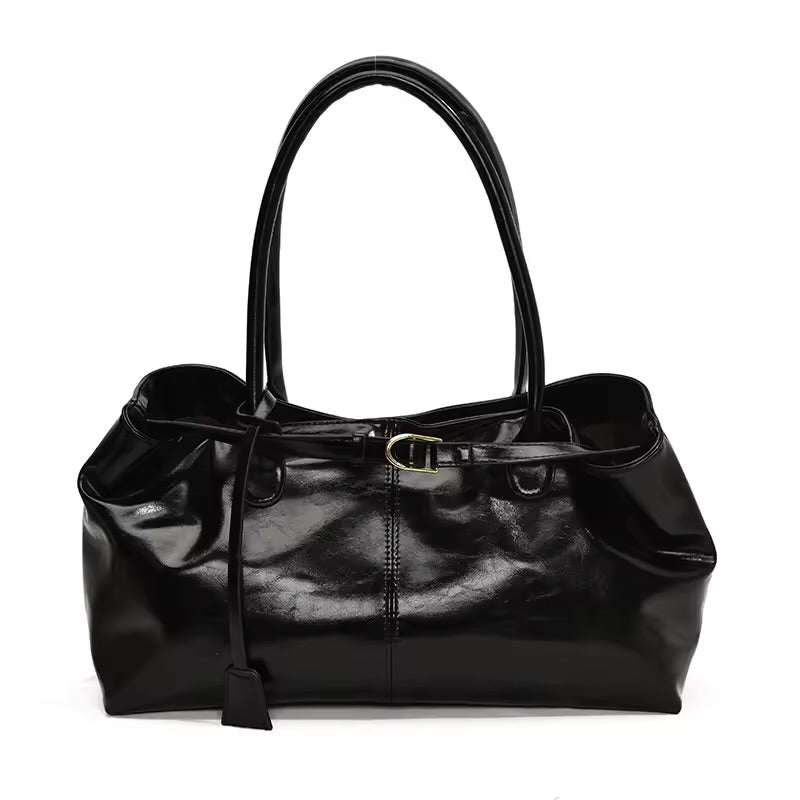 Joan Satchel Bag - Midnight Black Preorder