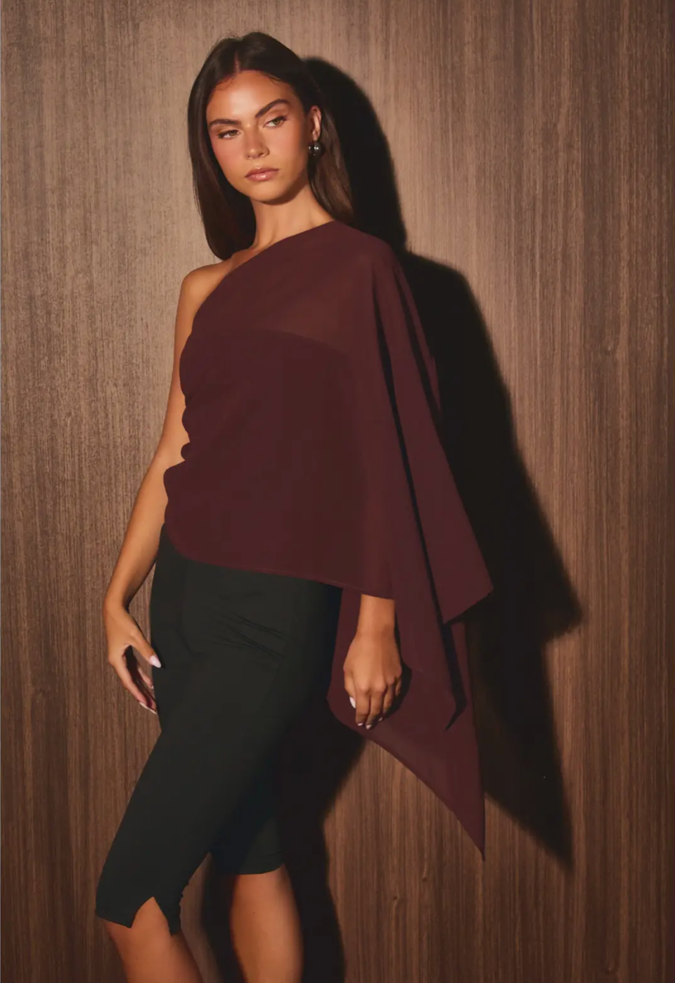 Marina Sheer Top ll - Espresso PREORDER 9/2