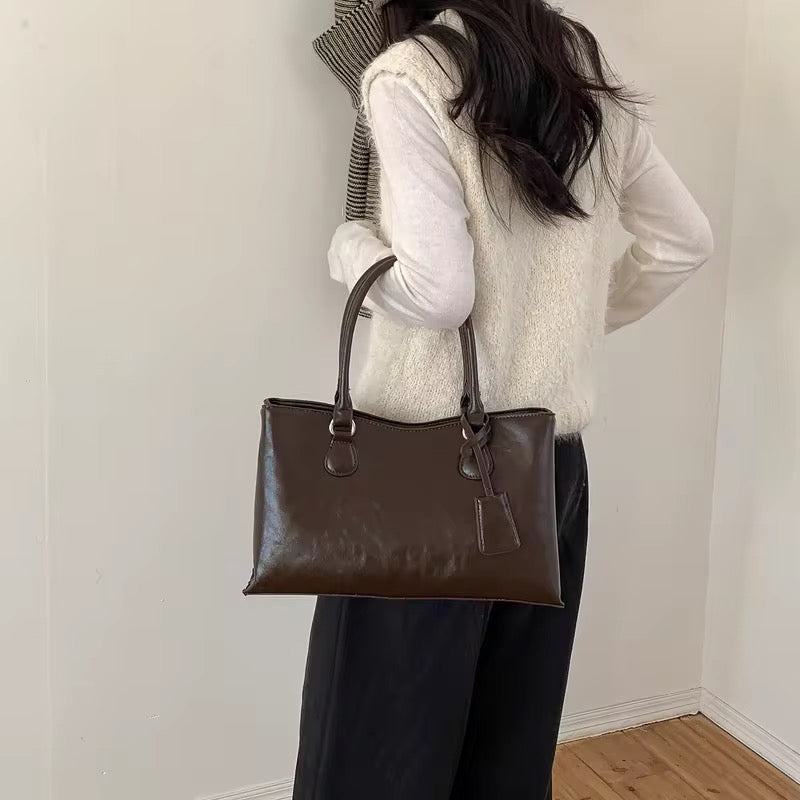 Joan Tote Bag - Espresso Brown