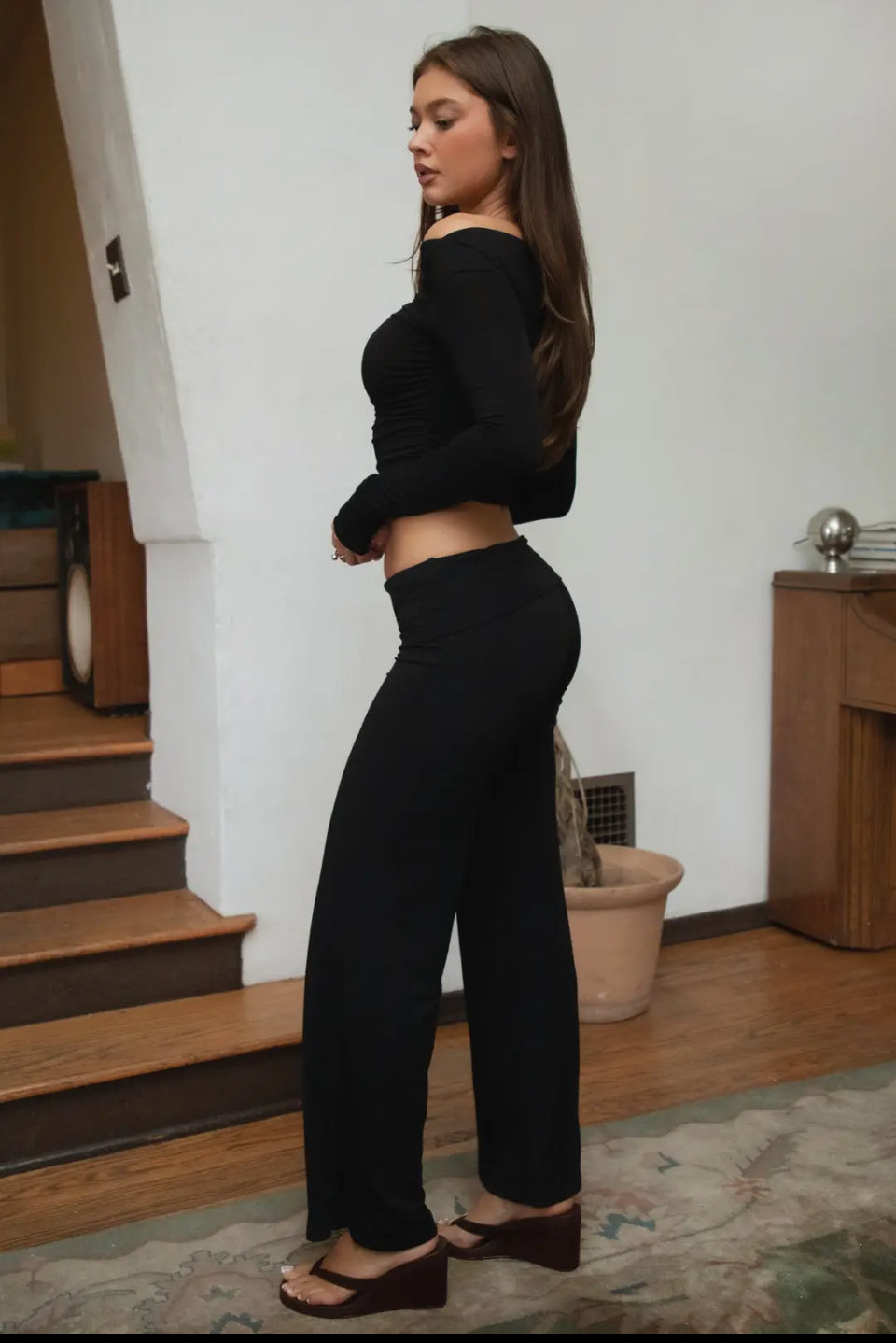 Sculpted Pants - Noir