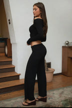 Sculpted Pants - Noir