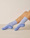 Barre Grip Sock - Blueberry Pie