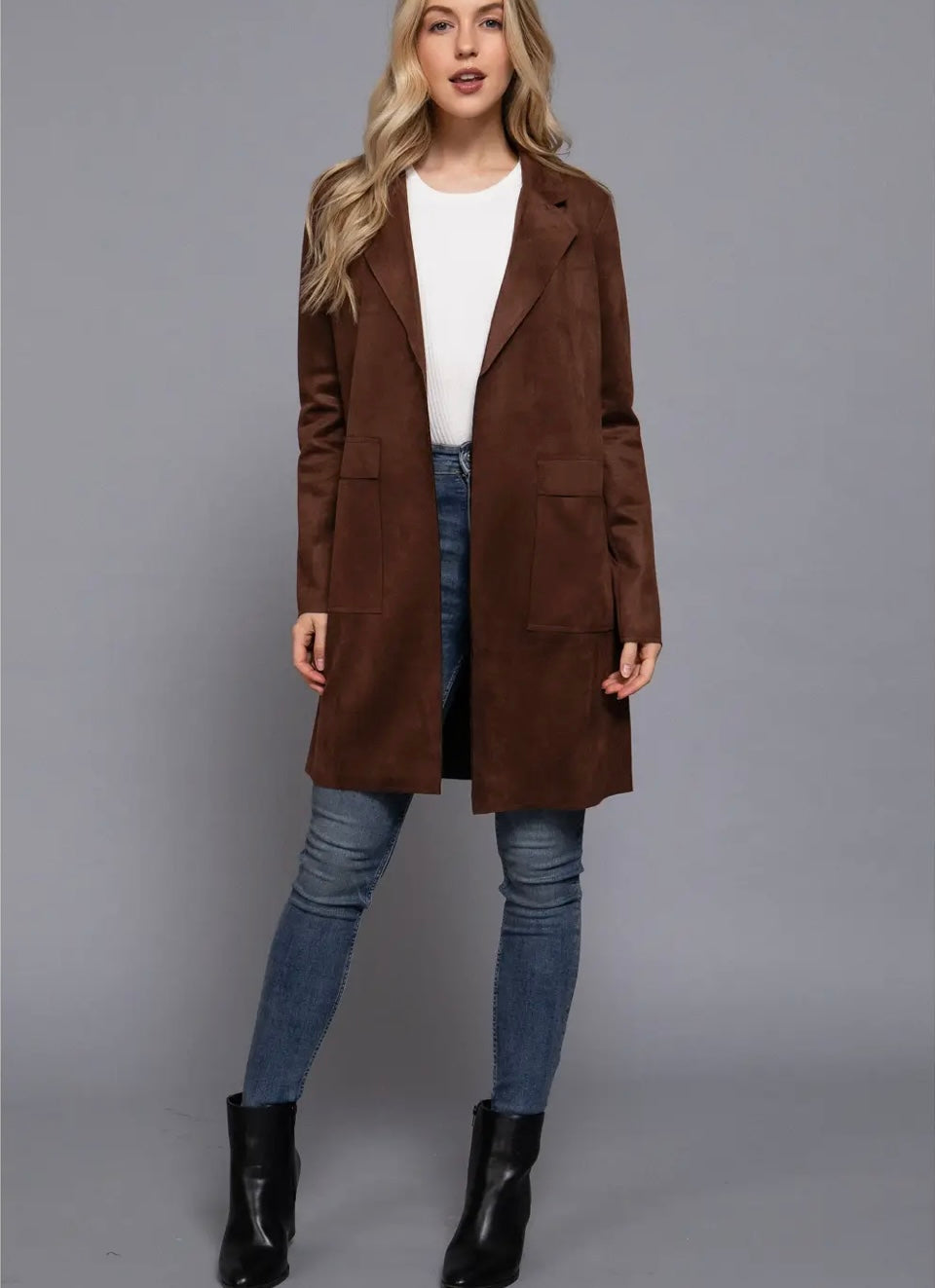 90’s Chic Coat - Espresso