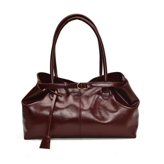 Joan Satchel Bag - Ma Cherie Red Preorder