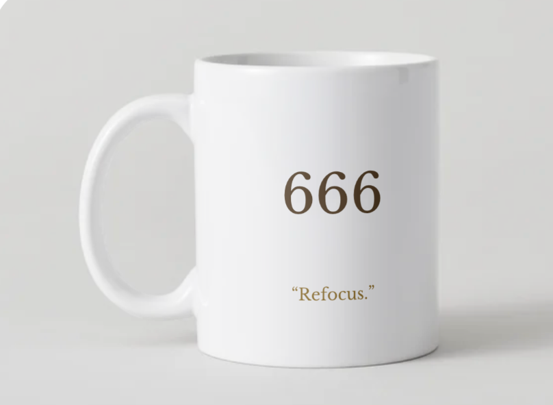 666 - Angel Mug