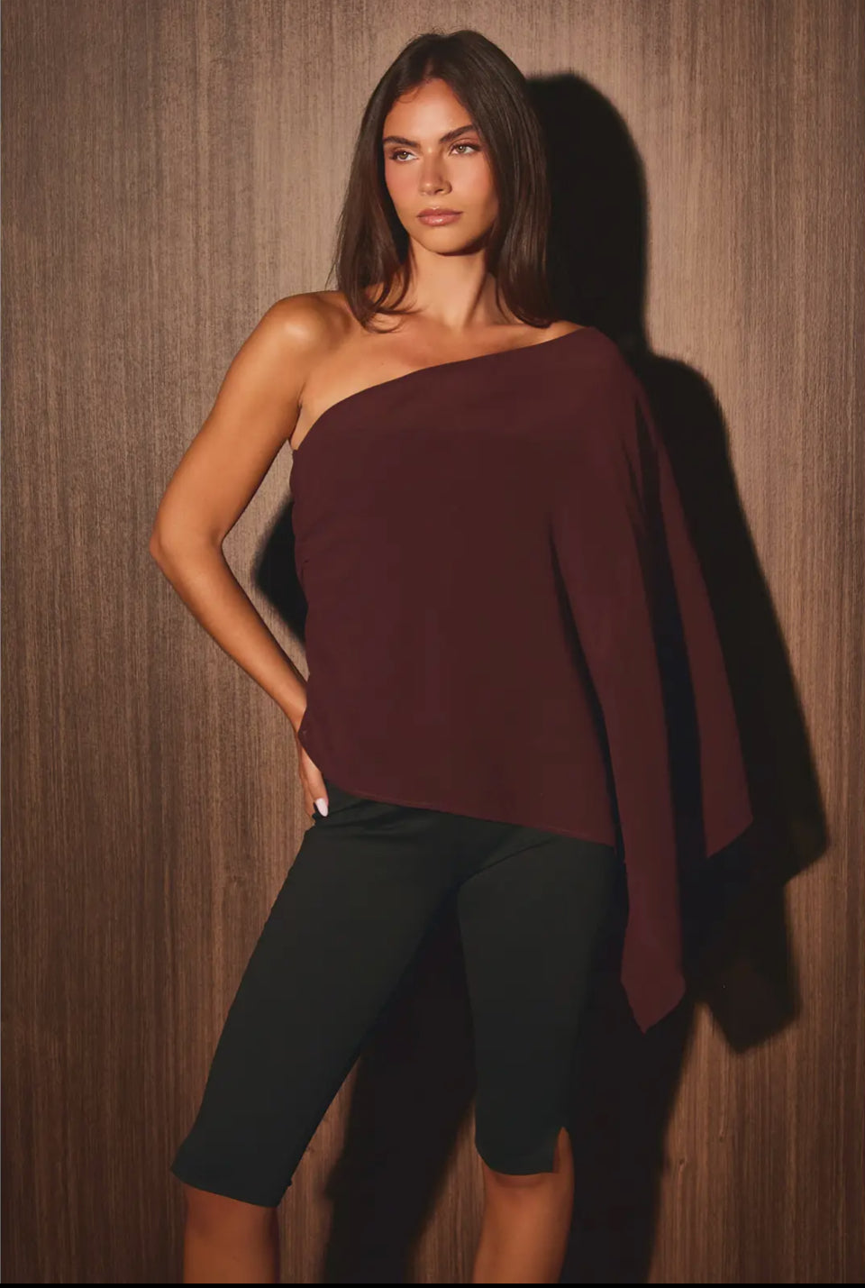 Marina Sheer Top ll - Espresso PREORDER 9/2