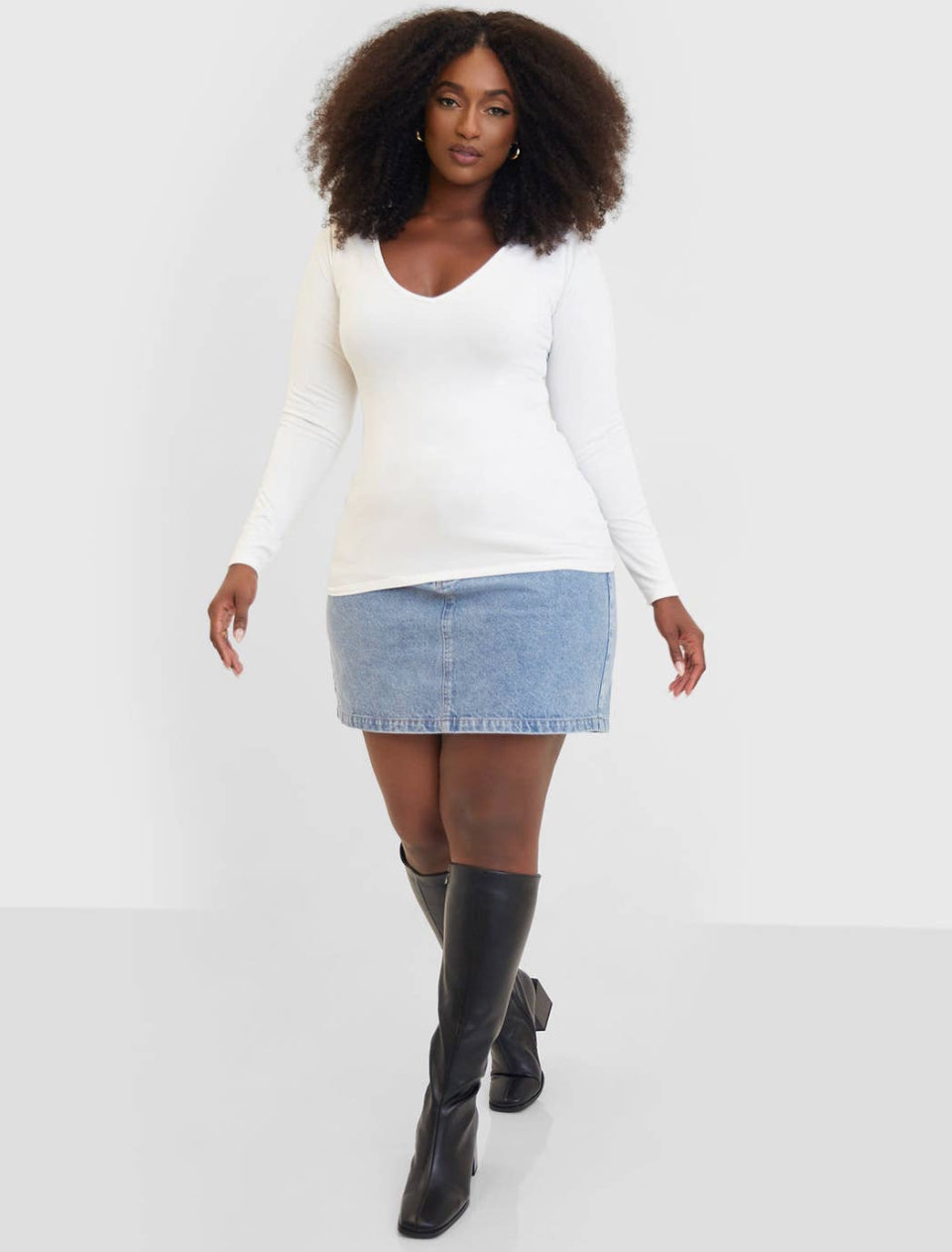 Sculpted Long Sleeve top