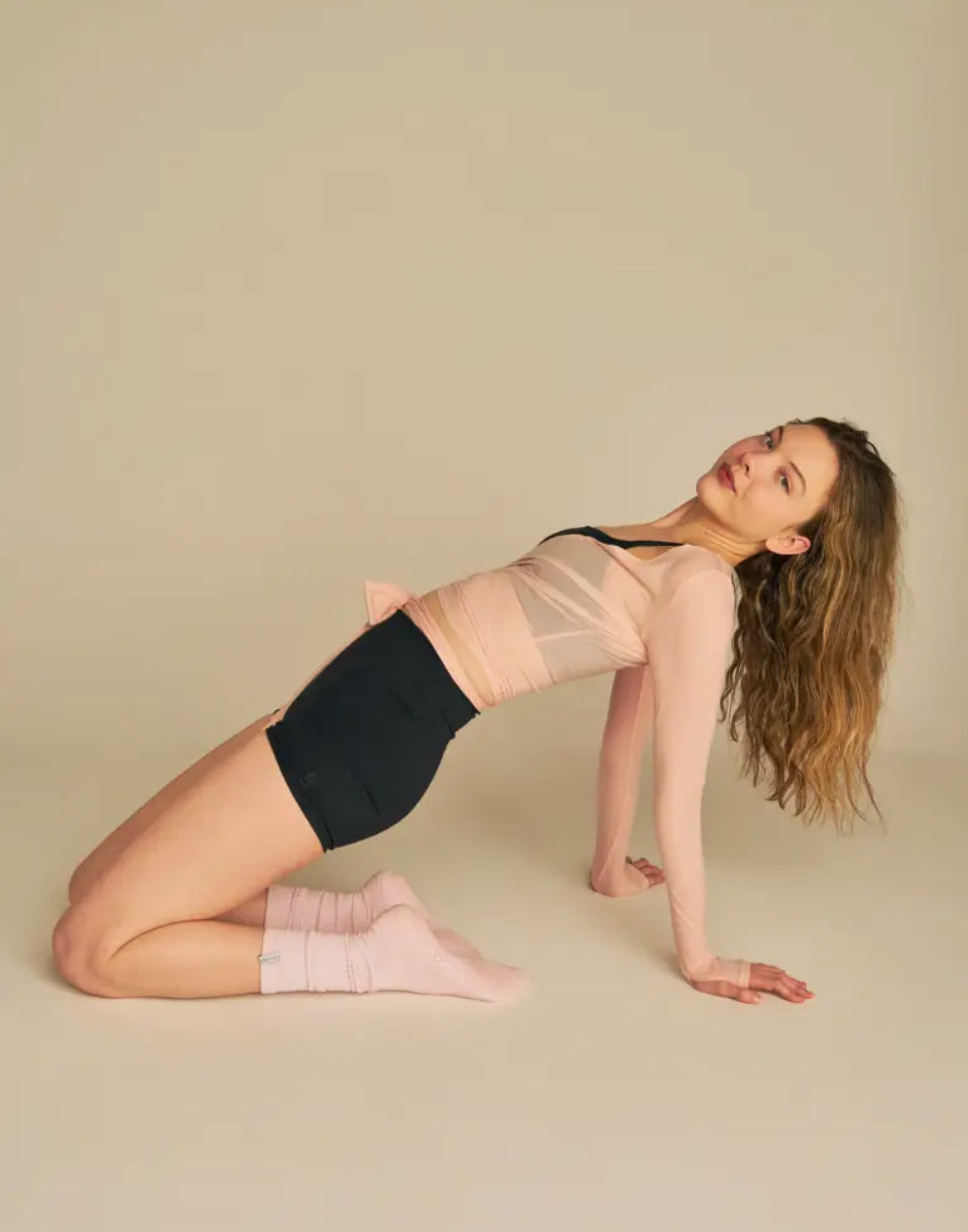 Barre Grip Sock - Ballet Pink