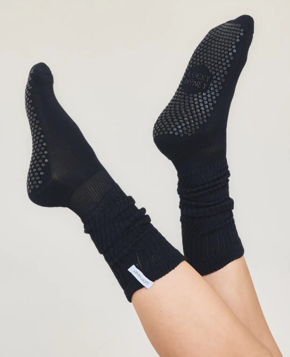 Barre Grip Sock - Noir