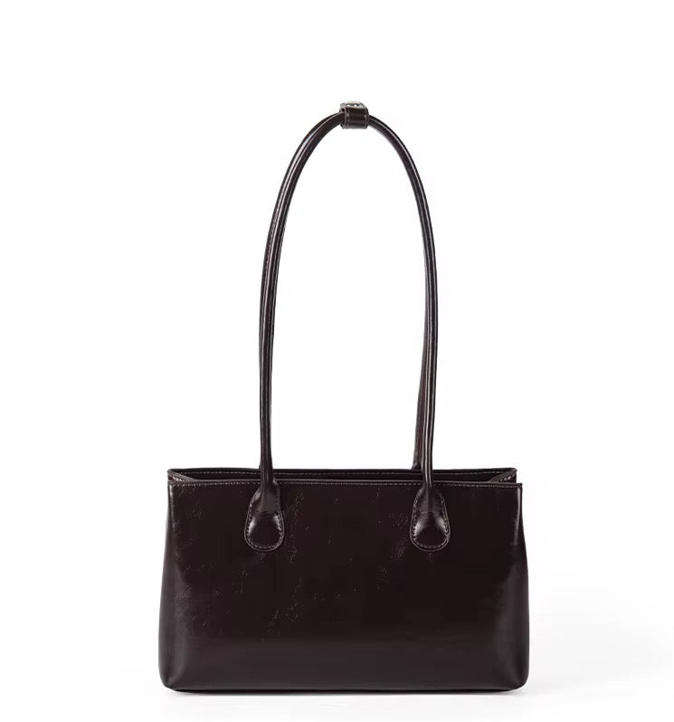 Joan Shoulder Bag - Espresso Brown Preorder