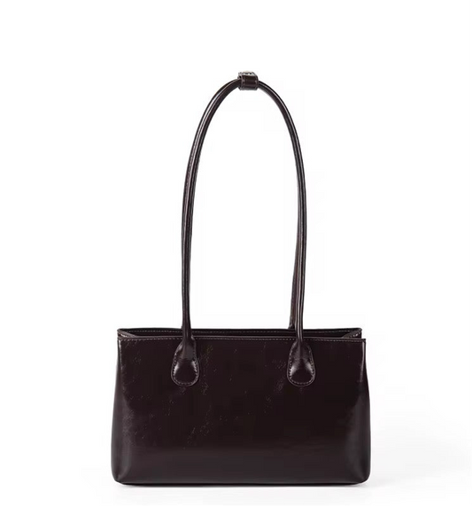 Joan Shoulder Bag - Espresso Brown Preorder