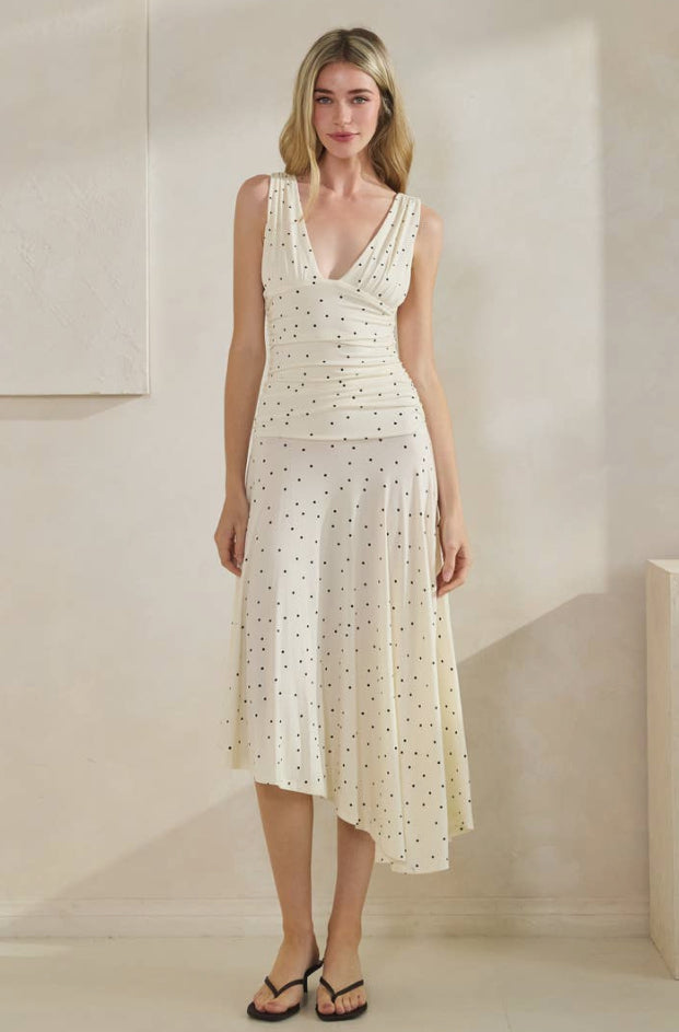 Dorthea Polka dot Dress