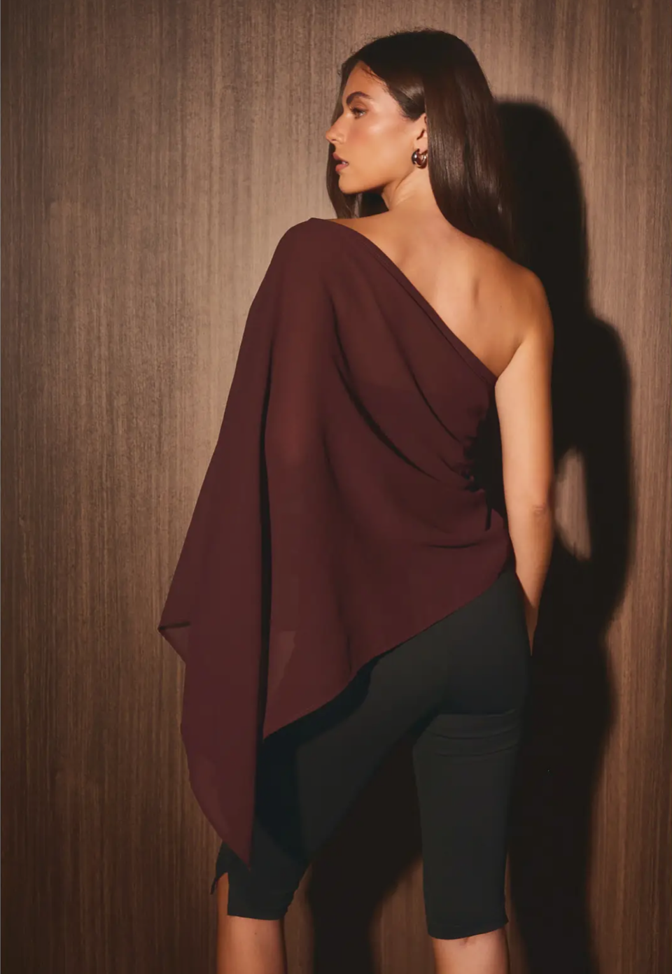 Marina Sheer Top ll - Espresso PREORDER 9/2