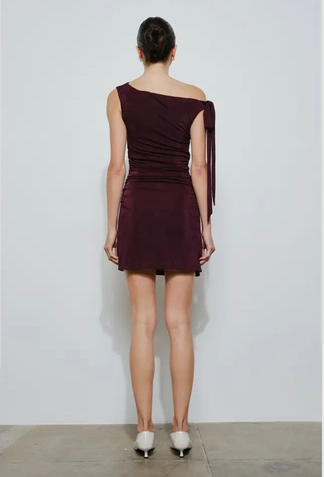 Toni Dress - Plum Wine
