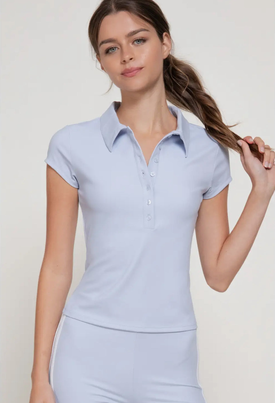 Rory top - Bright Blue