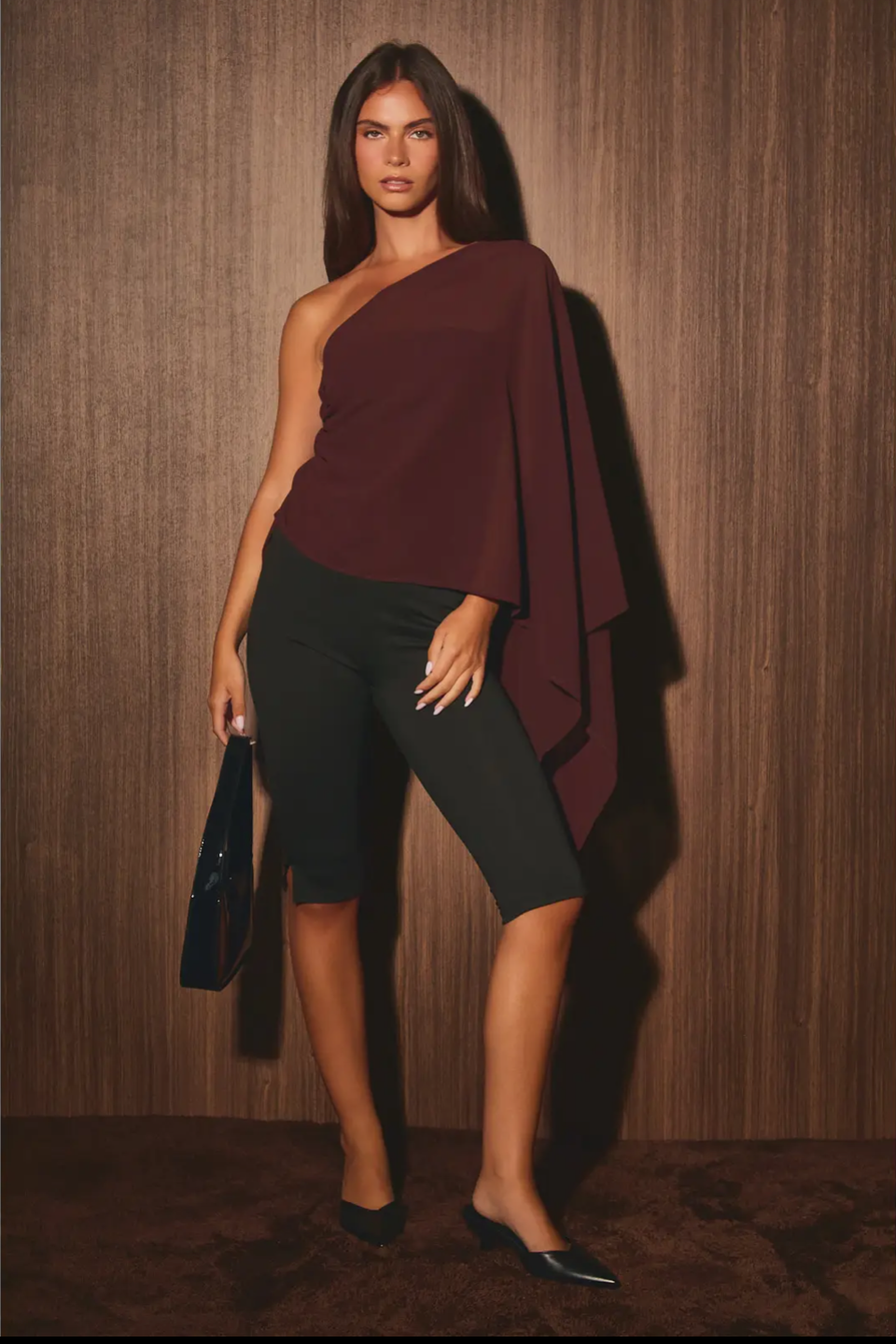 Marina Sheer Top ll - Espresso PREORDER 9/2