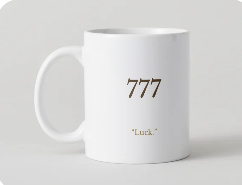 777 - Angel Mug