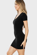 The Everyday Mini Dress - Noir