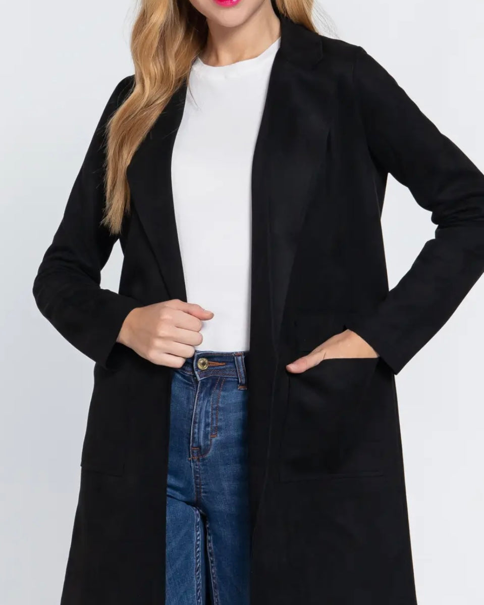 90’s Chic Coat - Noir