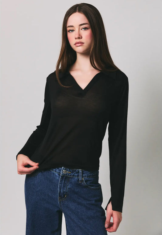 The Office top - Noir