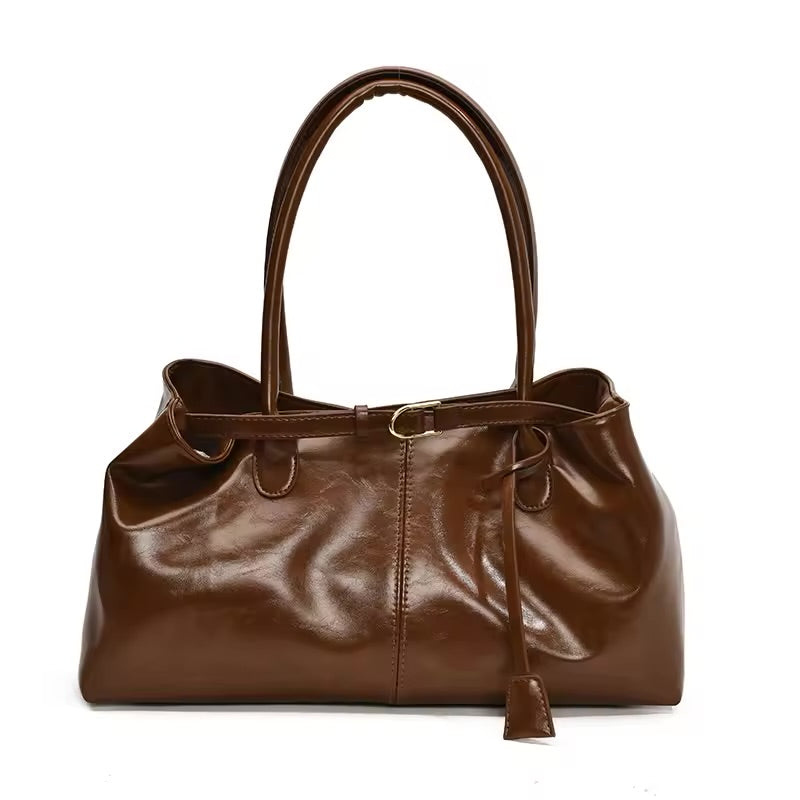 Joan Satchel Bag -  Caramel Frappe Preorder