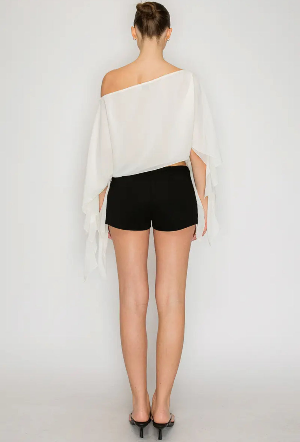 Marina Sheer Top - Blanc PREORDER 8/10