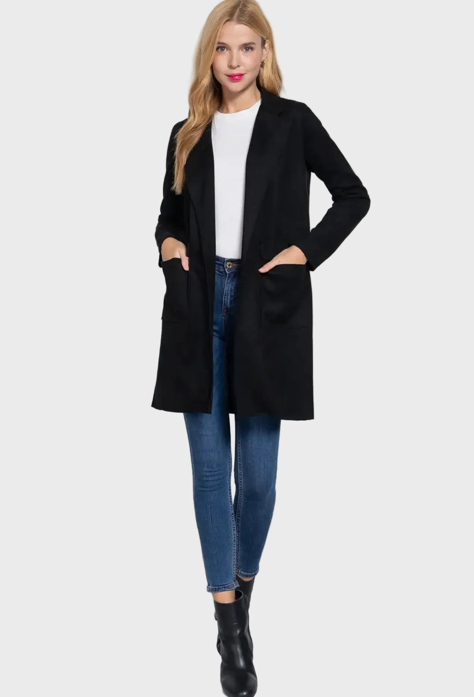 90’s Chic Coat - Noir