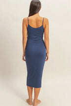 Not so Basic Dress - Navy