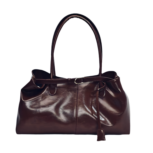Joan Satchel Bag - Espresso Preorder