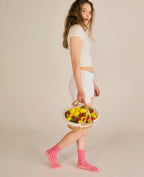 Barre Grip Sock - Strawberry Shortcake