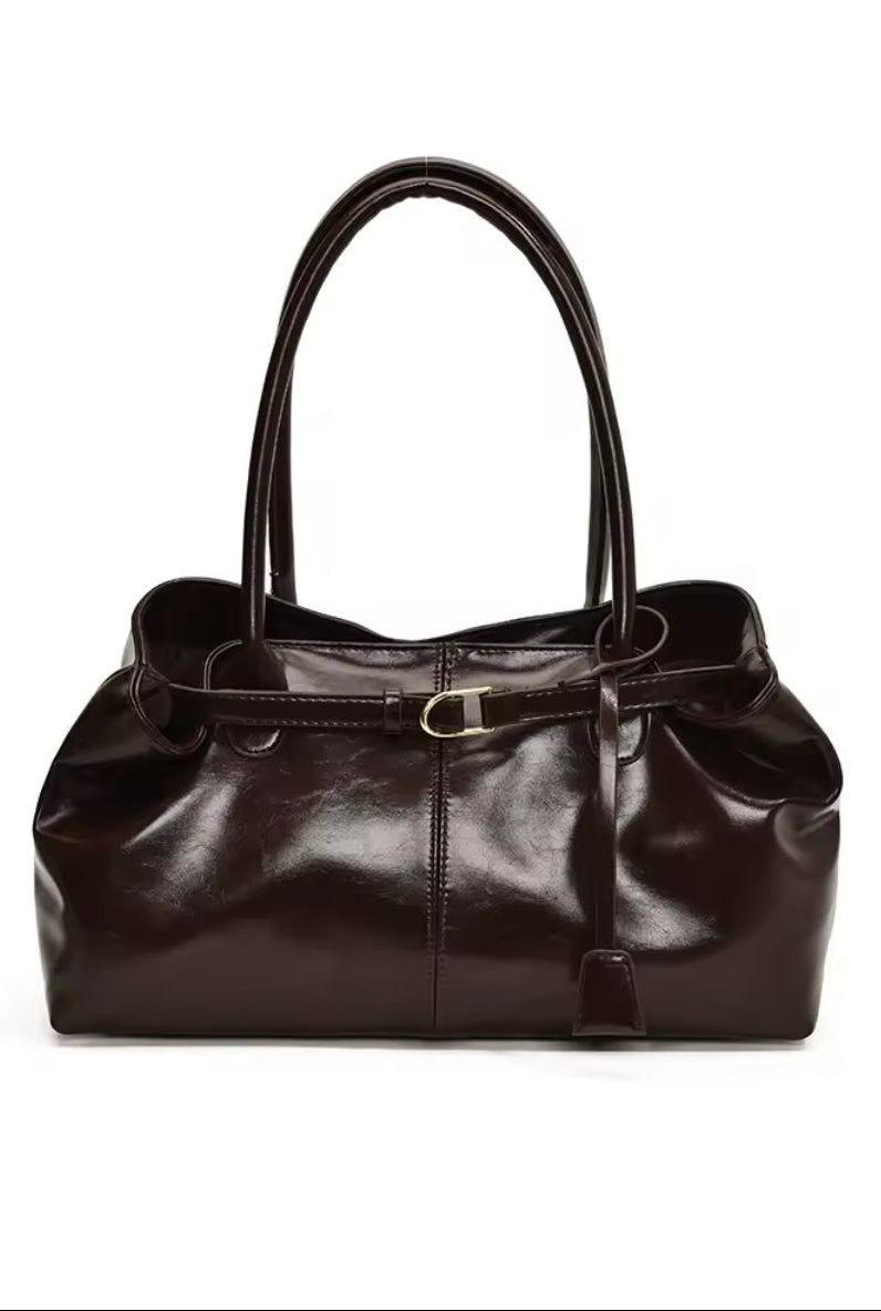 Joan Satchel Bag - Espresso